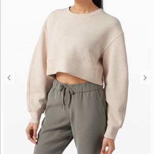 EUC Soft Ambitions Crop Crew Heathered Beechwood